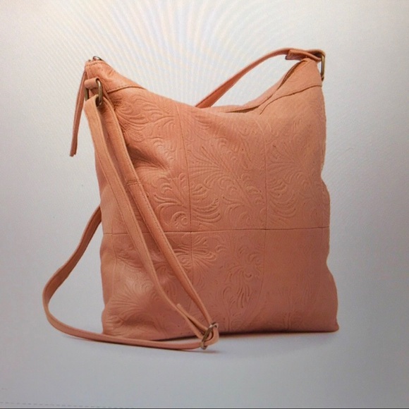 Day and Mood Hobo Saddle Bag Tan/Brown - Picture 1 of 9